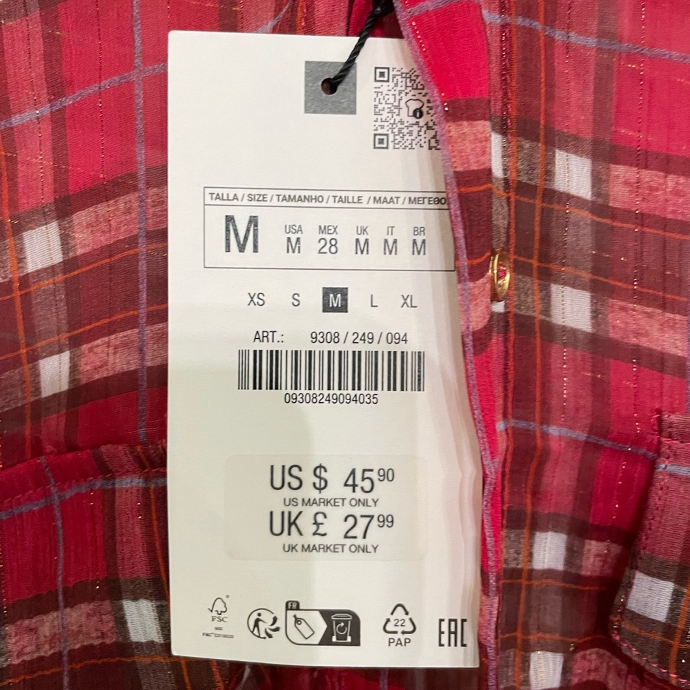 Zara Button Down - Picture 4 of 4